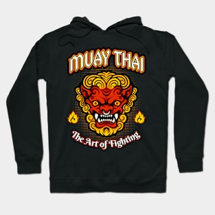 Muay Thai Martial Arts Demon Fighter MMA Hoodie